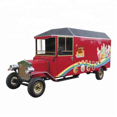 China Convenient Mobile Ice Cream Chinese OEM Fast Food Van Food Truck Cart for sale