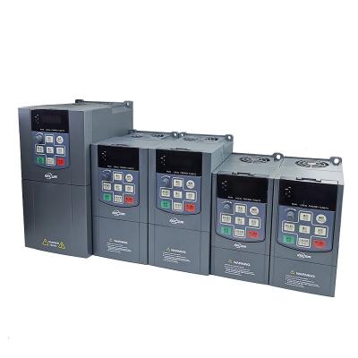 China Good price 220v 380v 440V three phase vfd 750W 1500W 2200W 3700W ac inverter high frequency vfd drive 97mm*155mm*194mm for sale