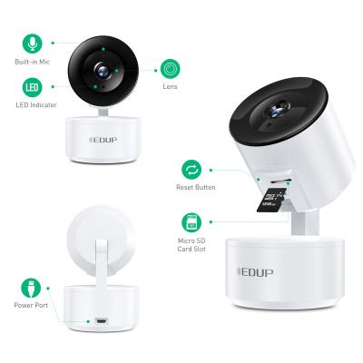 China New Arrival 1080P HD 33ft WiFi IP Camera EDUP Smart Tuya Security Camera Tuya Camera for sale