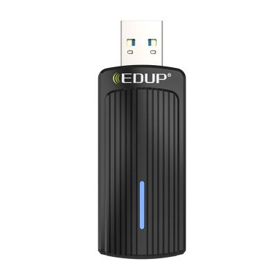 China EDUP Wifi6 Adapter High Speed ​​Desktop Wireless Wifi 1800Mbps USB Wifi Adapter For PC for sale