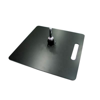 China Good Quality 4kg 6kg 12kg Square Black Flag Heavy Metal Stand Base for sale