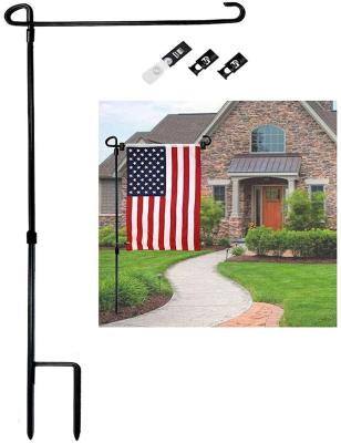 China Garden Flag Stand Lawn Flag Home Stand Metal Powder Coated Garden Flag Premium FLYING for sale