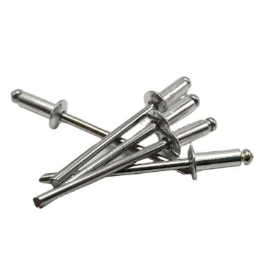 China Aluminum Galvanized Open Type Pop Open End Furniture Fasteners Blind Rivet for sale