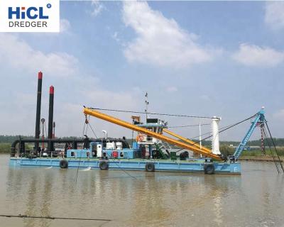 China HCS250 10inch 1000m3/h Farms Cutter Suction Dredger for River/Lake/Sea/IMS Cleanup Dredge (Inspection Boat Certificate) for sale