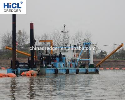 China Cultivate 2020 18Inch 3500m3/h hydraulic cutter suction sand dredger dredger motor for sea/river/lake/canal/pond dredging/cummins for sale