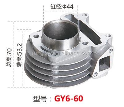 China SCOOTER GY6-60 MOTORCYCLE CYLINDER KITS/MOTORCYCLE CYLINDER BLOCK,50CC MOTORCYCLE for sale