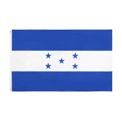 China 100% FLY Polyester Printing National Country Banner Honduras Flag for sale