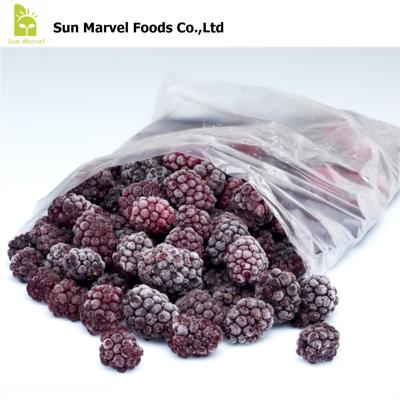 China FK-2226 FROZEN OEM/bulk packing new culture IQF frozen fruit berries frozen blackberry for juice/jam for sale