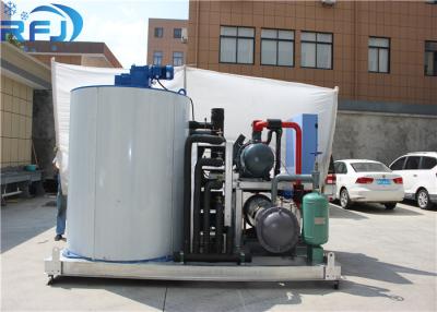 China 2T Industrial Ice Maker , Powder Less Flake Ice Making Machine CE Certificated for sale