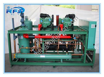 China Two Screw compressor cooler condenser unit R404A 380V 50HZ model DM2B20RFL for sale