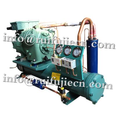 China Horizontal Refrigerator Condenser Units 3-40HP Semi Hermetic Condensing Unit à venda