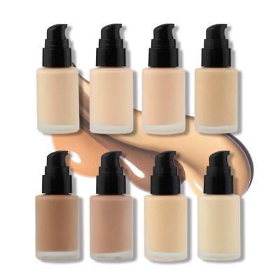 China 2019 Private Label Liquid Face Makeup Concealer Wholesale 8 Colors Base Matte Foundation for sale