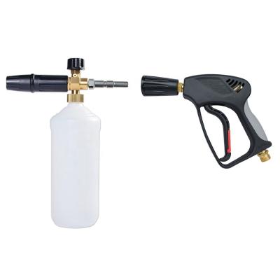 China High Pressure Gasket Foam Gun Kit Water Spray Gun Snow Foam Lance Foam Cannon Kit for Car Professional High Pressure Gasket Cleaning Machine for sale