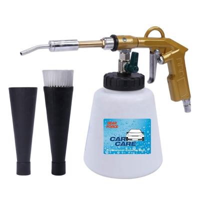 China Pneumatic Gun Car High Pressure Car Foam Compressor Car Air Tornado Gun Wash Station Tornado Espuma Interior Cleaning Tool for sale