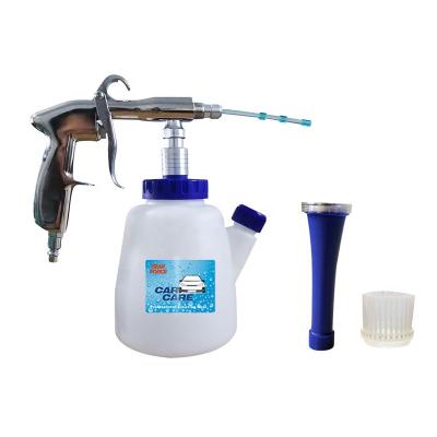 China Pneumatic High Pressure Car Foam Air Compressor Car Tornado Gun Wash Station Gun Tornado Interior Espuma Cleaning Tool Gun Accessory for sale