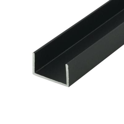 China Industrial Customized 6063-T5 Powder Coated Aluminum Extrusion U Channel Profile Supplier for sale