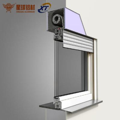 China Automatic Aluminum Window Shutter Standard Aluminum Window Shutter Profile For Home for sale