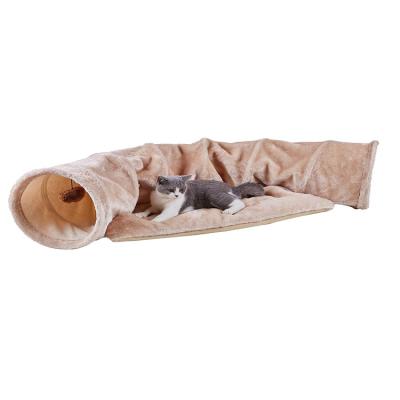 China China Factory Sustainable Soft Sofa Cat Tunnel Bed Collapsible for Kitty for sale