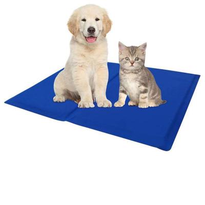 China Pet Waterproof Self Protection Gel Cooling Mat For Dog Cat Cooling Pet for sale