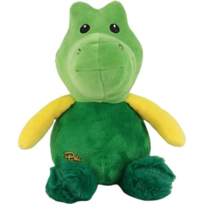 China Viable Interactive 2-in-1 Puzzle Sea Turtle Dog Plush Toy, High Quality Squeaky Dog Plush Toy for sale