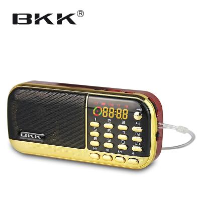 China China Manafature BKK PORTABLE Radio Speaker with TF Card Music Radio (B836S) for sale