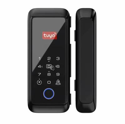 China ttlock smart APP 3.5-5.5cm factory price bluetooth lock fingerprint password code card tuya remote control door lock for sale