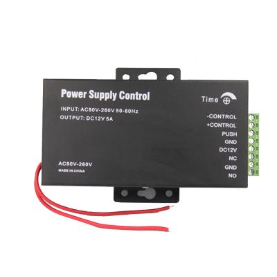 China RFID Access Control System Power Supply DC 12V 5A Card Access Control System Power Supply AC 100~240V for sale