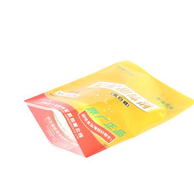 China Custom Printed Impact Resistance Heat Seal Smell Proof Food Packaging Mylar Plastic Ziplock Bags for sale