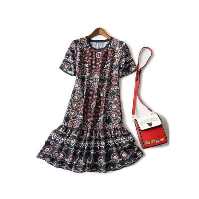 China Top Quality Latest Design Casual Women's Dresses Breathable Summer Dress for sale