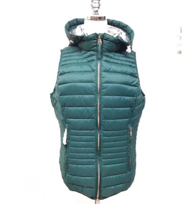 China Waterproof 2020 Women Winter Vest Life Jacket Hooded Padded Casual Coats For Ladies for sale