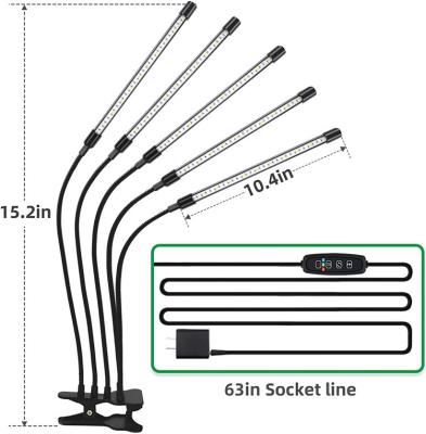 China BLOSSOM Plant Direct Full Spectrum Dimmable Plant USB Hydroponic Lamp Led Phyto Grow Light With Control for sale