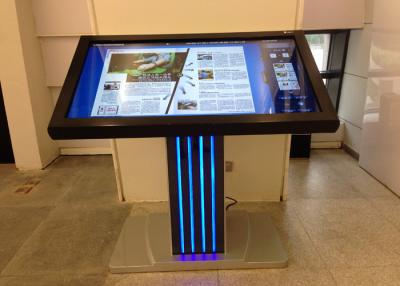 China Library LED Advertising Board Touch Screen Windows Digital Signage 5ms Response Time for sale