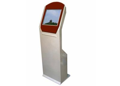 China Airline Self Check Touch Screen Kiosk Interactive Free Standing Kiosk 17