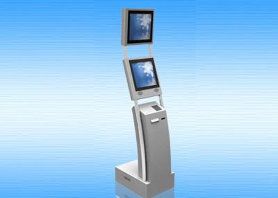 China Bank Multi Touch Screen Kiosk With Card Reader / Printer / Scanner for sale