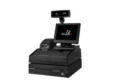 China Hotel Thermal Printer POS Terminals Device With Cash Drawer And Customer Pole for sale