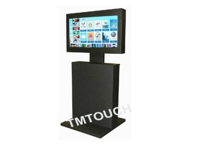 China Custom Upright Digital Signage Displays , Wireless WIFI 3G 32inch Interactive Kiosk for sale