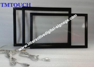 China Outdoor 6 Points Waterproof Infrared Touch Screen IR Panel Anti-glare for sale