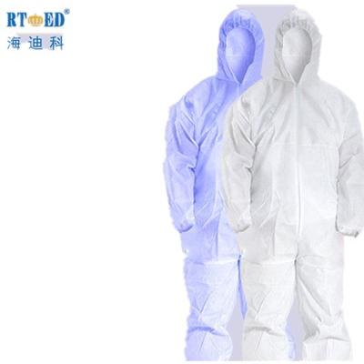 China Medical Institution SMS Material Waterproof Medical Isolation Gowns for sale