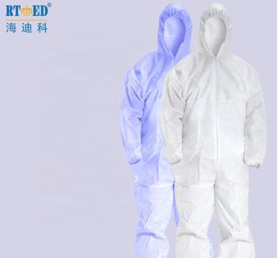 China Medical Institution Isolation Gowns Protective Medical Suit Disposable Coverall for sale