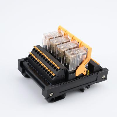 China RY2R-4NP-S Sealed High Value 2.2A 24V 8A 250VAC/30VDC Plug In Type Relay Module Channel Relay Module for sale