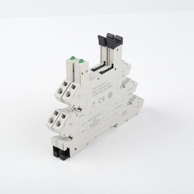 China Manufacturer 41F-1Z-C4 Sealed Din Rail Relay Socket 6.22mm Thickness PLC Relay 230VAC 1Channel Slim Relay Module Manufacturer 41F-1Z-C4 for sale