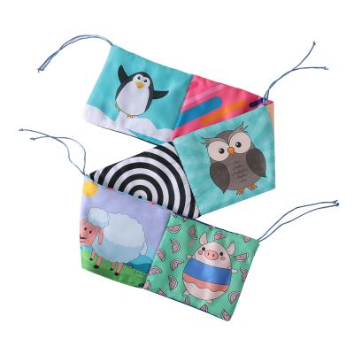 China AUGLEKA Soft New Arrival Soft Plush Bed Comfort Toy Hide And Seek Cloth Babies Education Study Cloth Books for sale