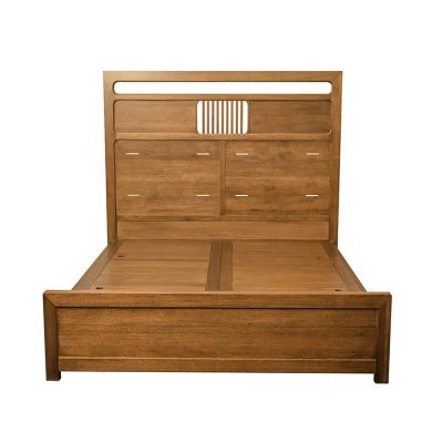 China Chinese style bed design furniture wooden furniture solid wood wooden bed for bedroom for sale