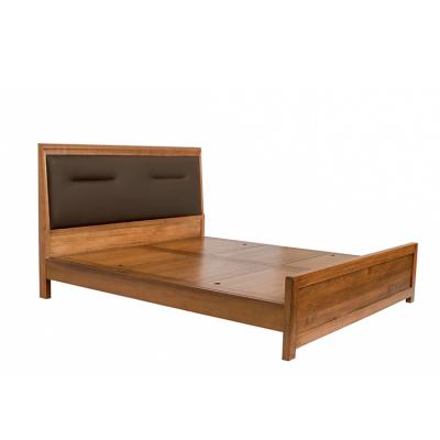 China King Size Bed Frame Beds Eco - Friendly Solid Wood Wooden Beds for sale