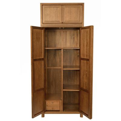 China Simple Design Expandable Wardrobe Bedroom Cabinet Wooden Wooden Wardrobe for sale