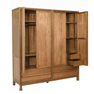 China Expandable Simple Wooden Wardrobes Wardrobe Wall Furniture Bedroom Wardrobe 2 Wooden Door for sale