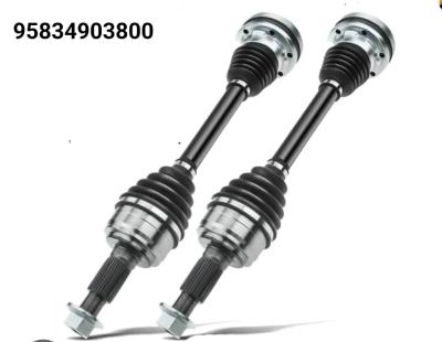 China Heavy Duty Black Powder Coated Axle Drive Shaft / Drive Axle Shaft Assembly CAYENNE (958/92A) for sale