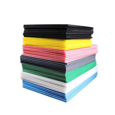 China Blue Yellow 10mm Coroplast Sheets 48 X 96 Flame Retardant for sale