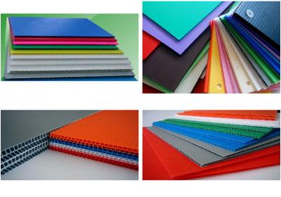 China 6mm 5mm 4mm Corrugated Plastic Sheets 4x8 Feet 4x6 Feet for sale