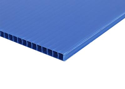 China RoHs Recycle PP Fluted Sheet Coroplast Polypropylene Corrugated Board for sale